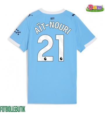 Manchester City Rayan Ait-Nouri #21 Hemmatröja Kvinnor 2025-26 Kortärmad